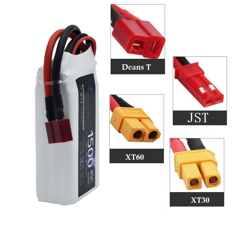3S 11.1V Lipo Battery Deans XT - Drone Battery 3S review and price