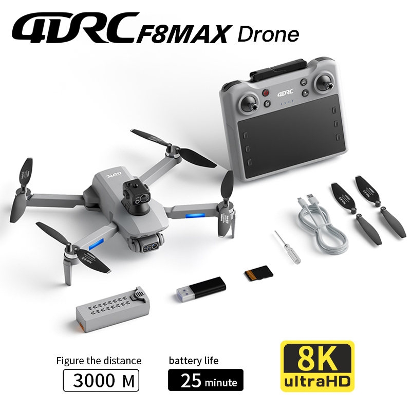 F8 MAX GPS Drone Professional  - Jjrc Drone X12 review and price